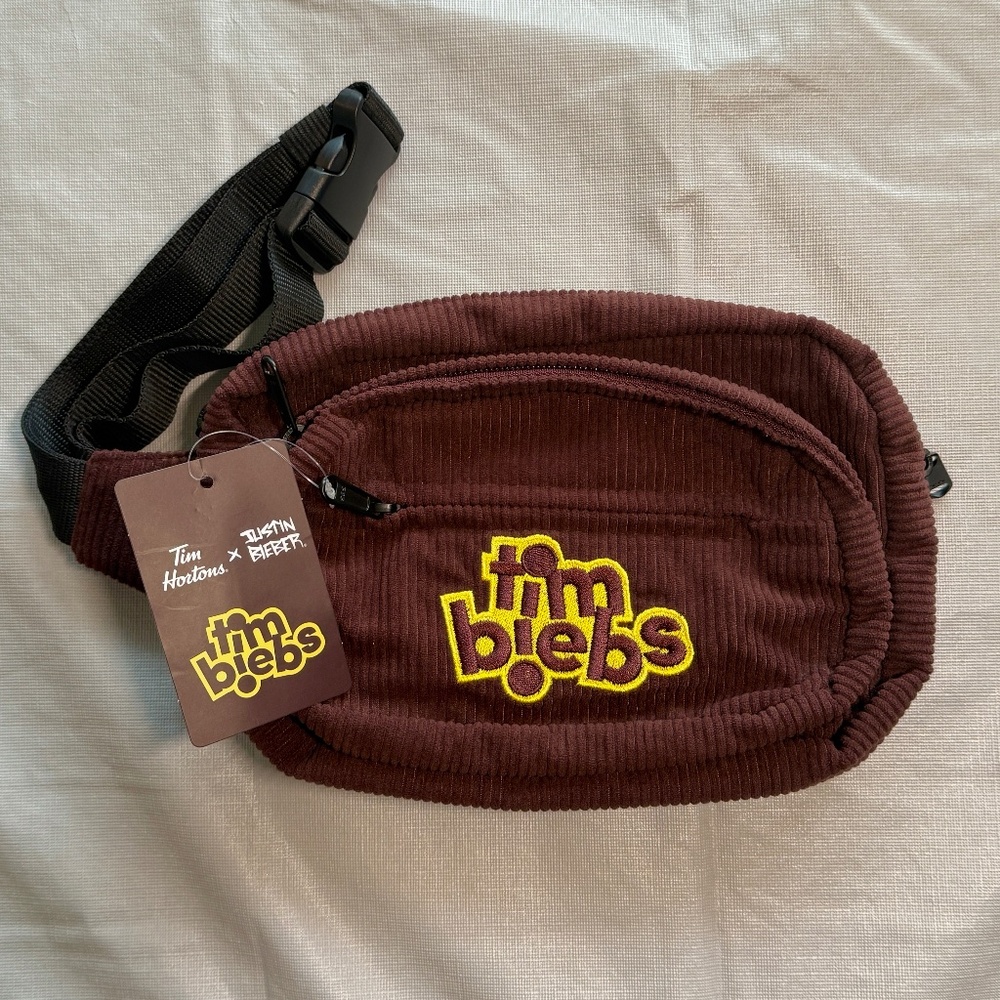 HP 🤎 Tim Hortons x Justin Bieber Timbiebs Corduroy Belt Bag